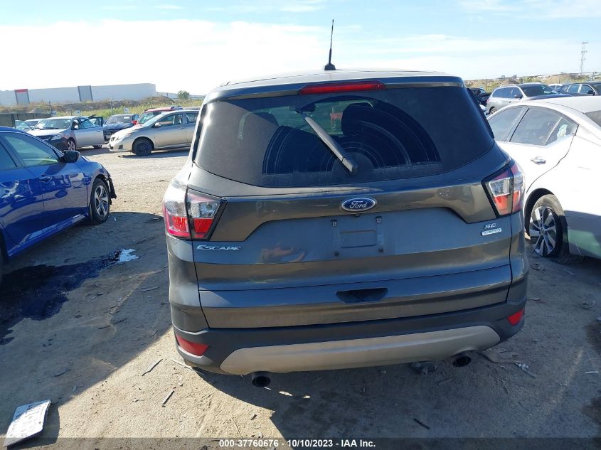 2017 FORD ESCAPE SE - 1FMCU0GD6HUD19171