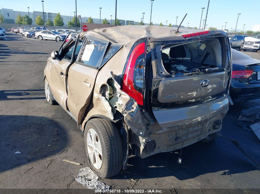 2014 KIA SOUL BASE - KNDJN2A28E7086268