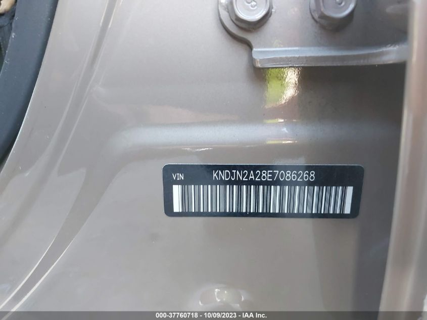 2014 KIA SOUL BASE - KNDJN2A28E7086268