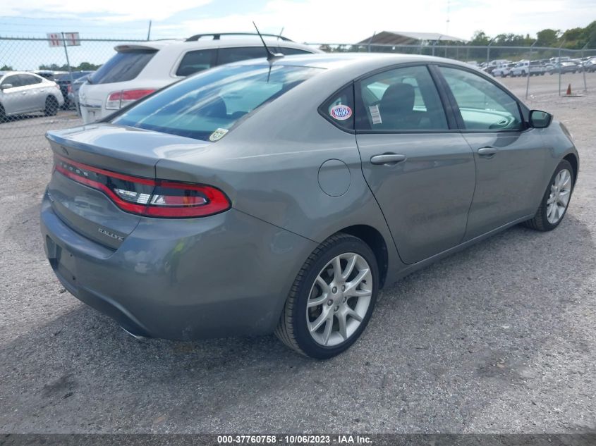 2013 DODGE DART RALLYE - 1C3CDFBA3DD107735