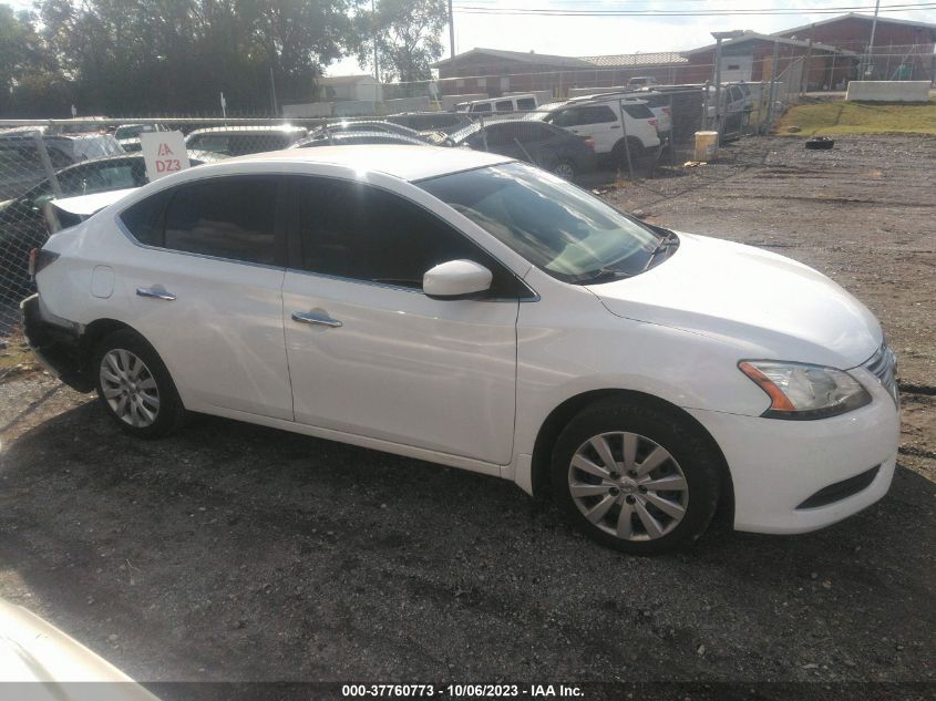 2015 NISSAN SENTRA S - 3N1AB7AP5FY269535