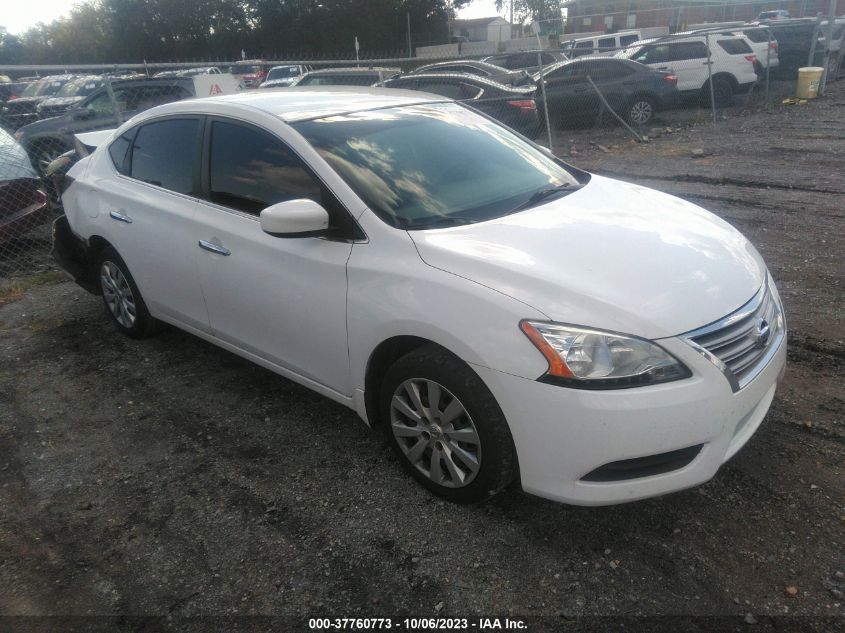 2015 NISSAN SENTRA S - 3N1AB7AP5FY269535