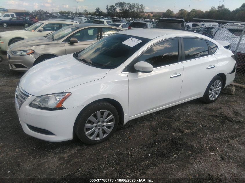 2015 NISSAN SENTRA S - 3N1AB7AP5FY269535