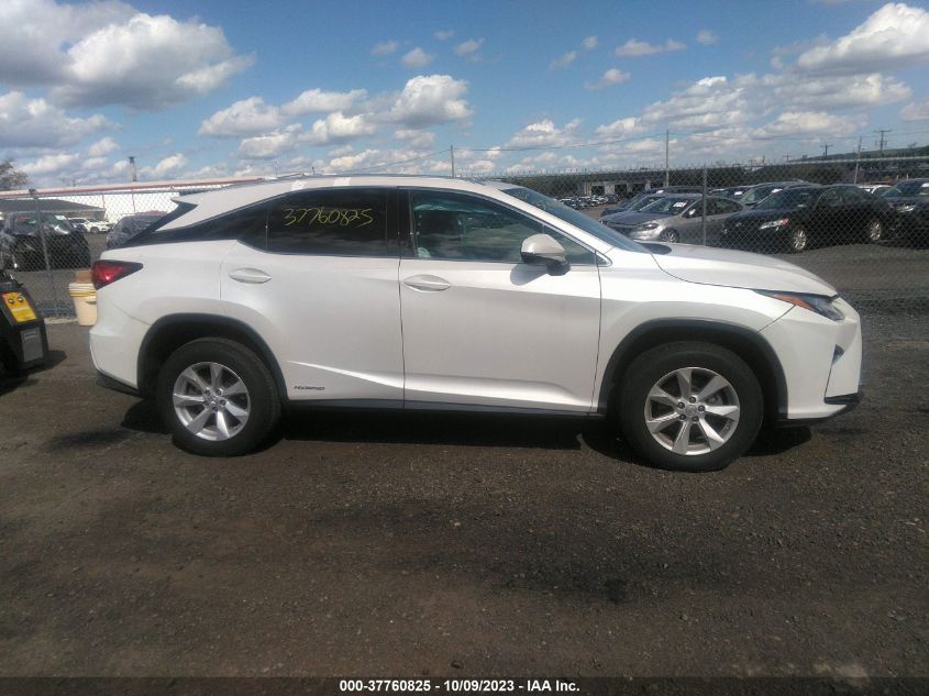 2016 LEXUS RX 450H 2T2BGMCA5GC007294