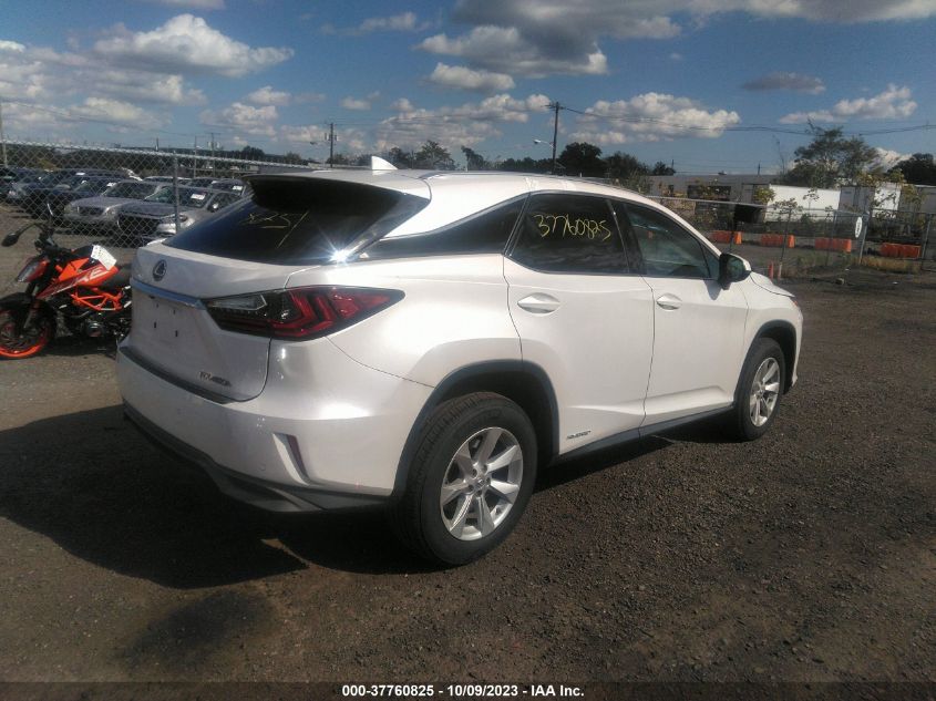 2016 LEXUS RX 450H 2T2BGMCA5GC007294
