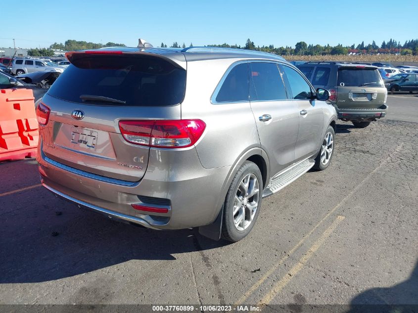 2016 KIA SORENTO SXL - 5XYPKDA14GG052484