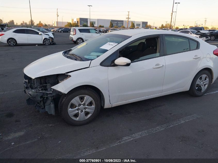 2016 KIA FORTE LX - KNAFK4A61G5612653