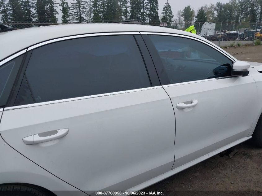 2014 VOLKSWAGEN PASSAT SE - 1VWBP7A35EC020124