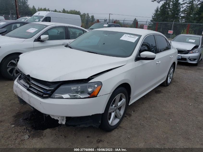 2014 VOLKSWAGEN PASSAT SE - 1VWBP7A35EC020124