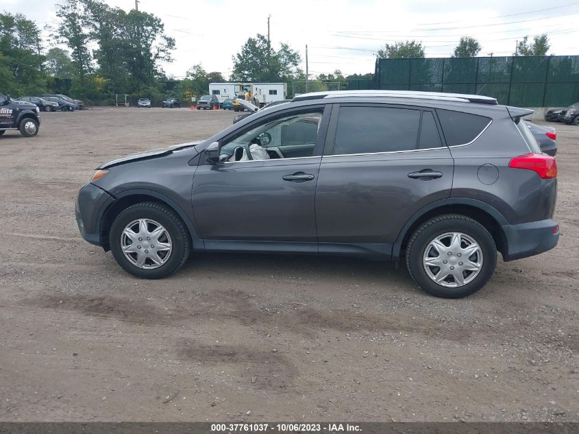 2013 TOYOTA RAV4 LE - JTMBFREV4D5027257