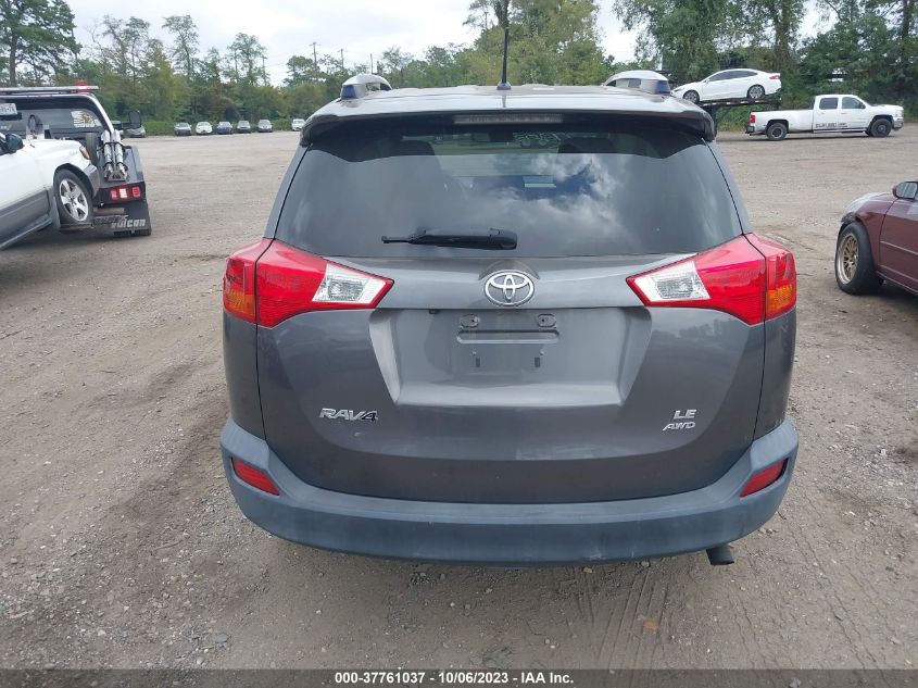 2013 TOYOTA RAV4 LE - JTMBFREV4D5027257
