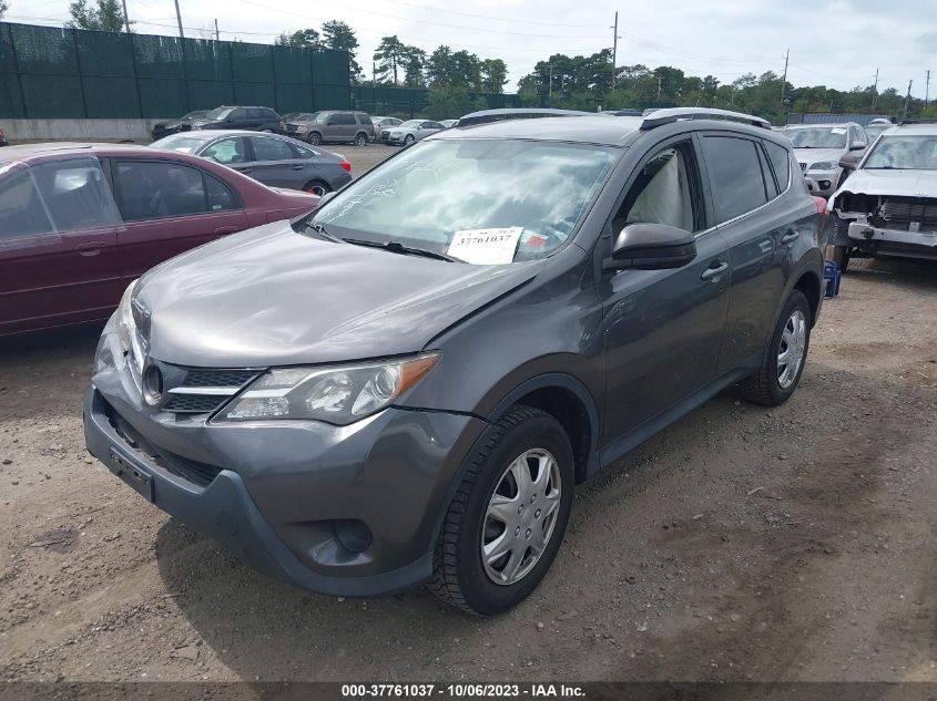 2013 TOYOTA RAV4 LE - JTMBFREV4D5027257