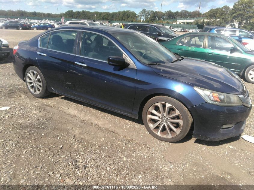 2014 HONDA ACCORD SEDAN SPORT - 1HGCR2F56EA044167