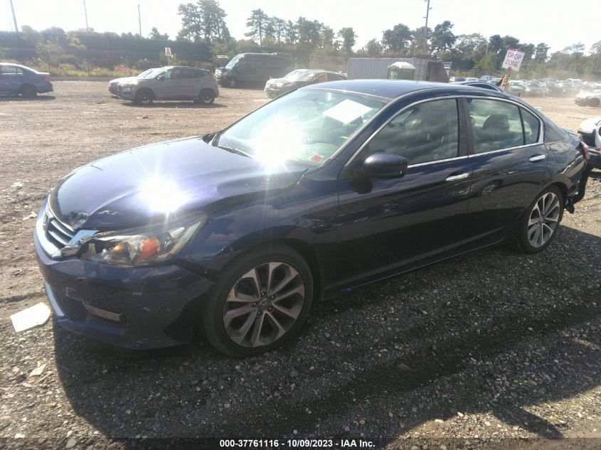 2014 HONDA ACCORD SEDAN SPORT - 1HGCR2F56EA044167