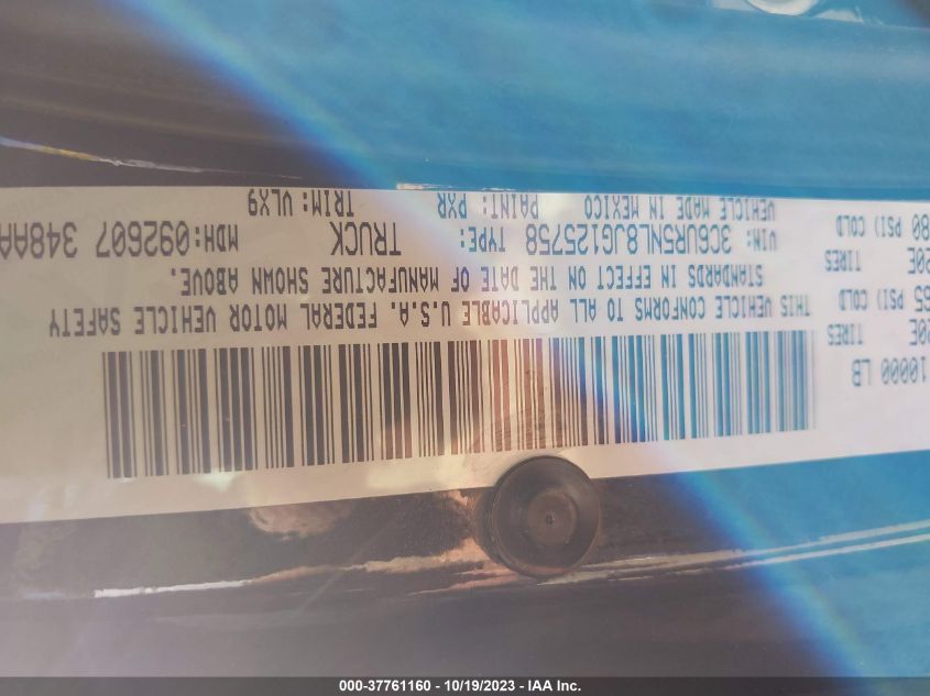 2018 RAM 2500 LARAMIE - 3C6UR5NL8JG125758