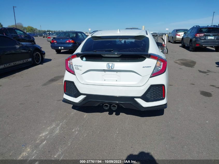 2019 HONDA CIVIC HATCHBACK SPORT - SHHFK7H42KU205472