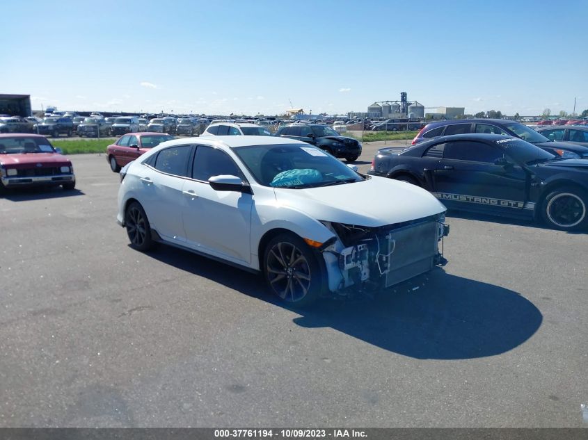 2019 HONDA CIVIC HATCHBACK SPORT - SHHFK7H42KU205472