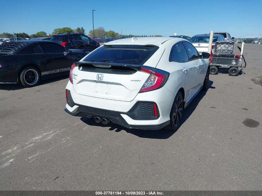 2019 HONDA CIVIC HATCHBACK SPORT - SHHFK7H42KU205472