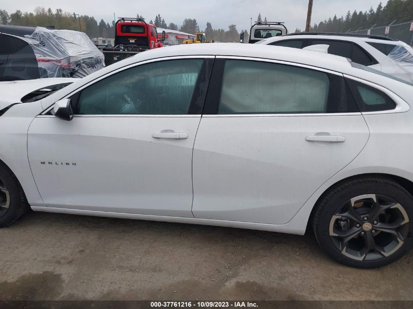 2022 CHEVROLET MALIBU LT - 1G1ZD5ST0NF159288