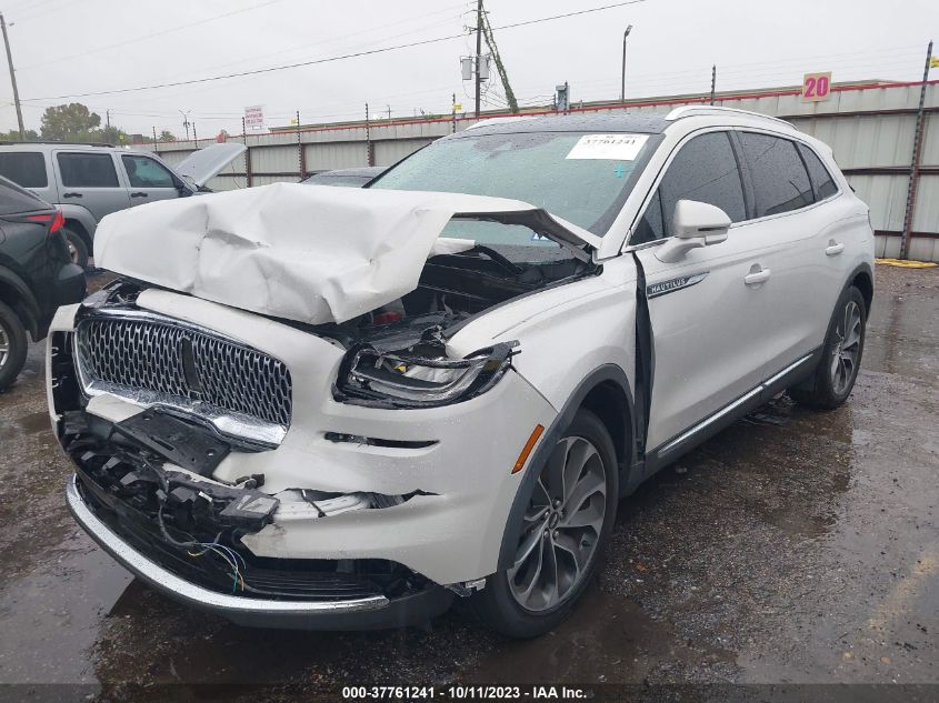 2021 LINCOLN NAUTILUS RESERVE - 2LMPJ6K93MBL04308