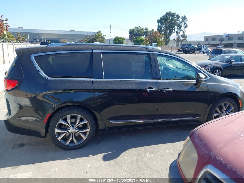 VIN 2C4RC1GG9HR695278 2017 CHRYSLER PACIFICA LIMITED