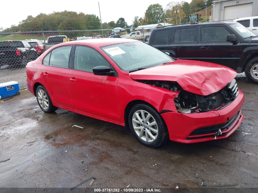 2015 VOLKSWAGEN JETTA SEDAN 1.8T SE - 3VWD17AJ4FM303347