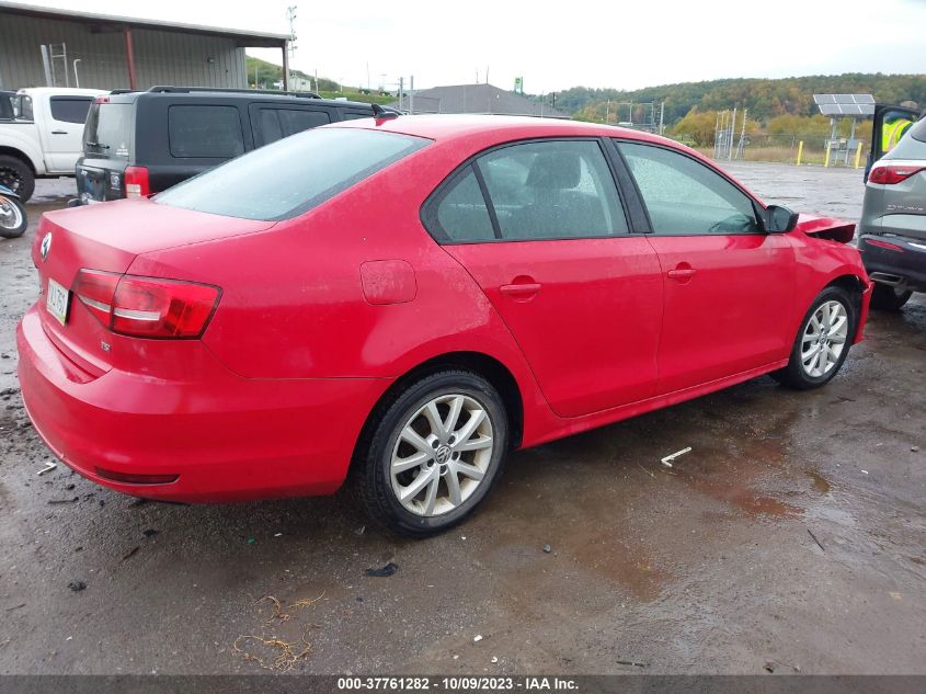 2015 VOLKSWAGEN JETTA SEDAN 1.8T SE - 3VWD17AJ4FM303347