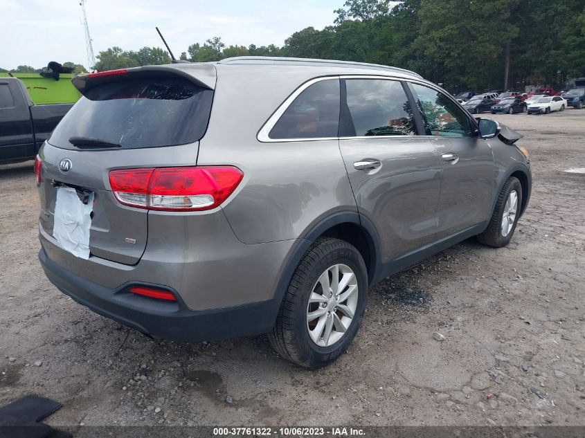 2016 KIA SORENTO LX - 5XYPG4A31GG112045