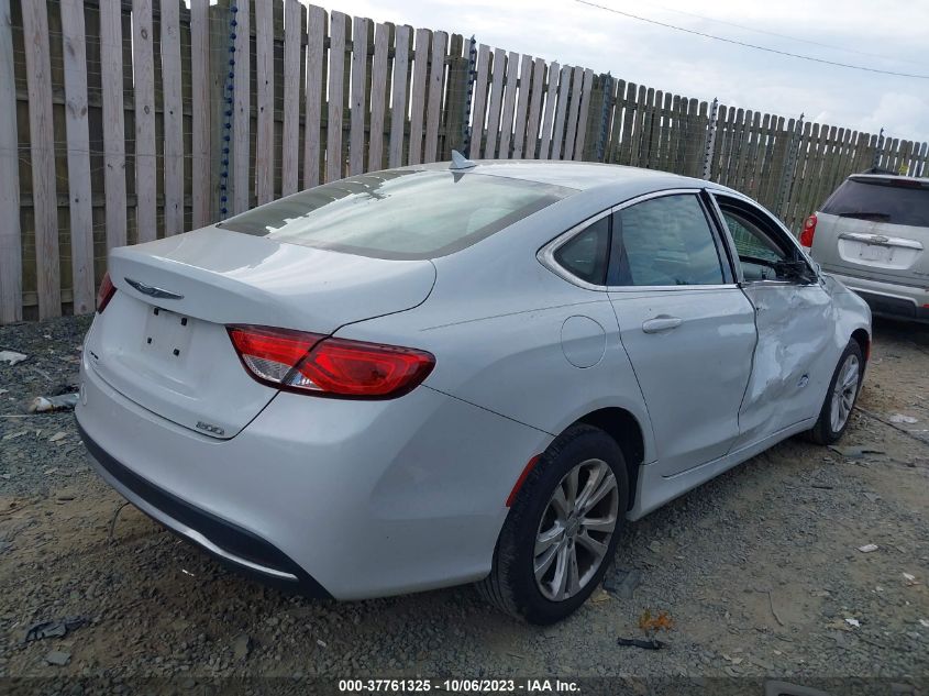 2015 CHRYSLER 200 LIMITED - 1C3CCCAB4FN592413