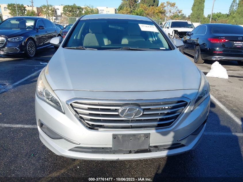 2017 HYUNDAI SONATA 2.4L - 5NPE24AF7HH485150