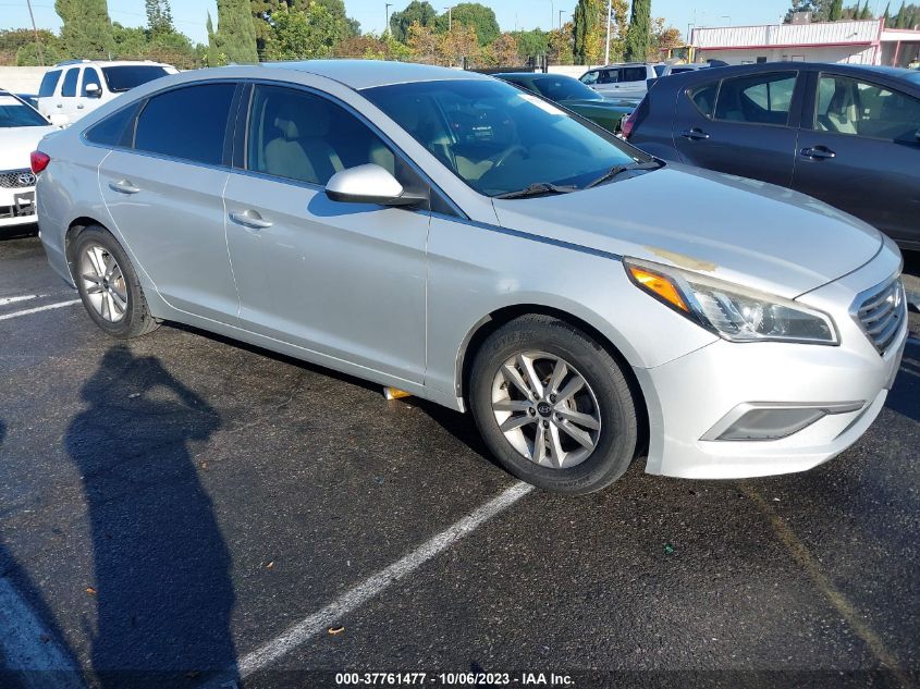 2017 HYUNDAI SONATA 2.4L - 5NPE24AF7HH485150