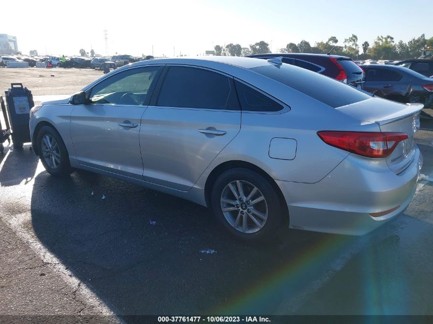 2017 HYUNDAI SONATA 2.4L - 5NPE24AF7HH485150