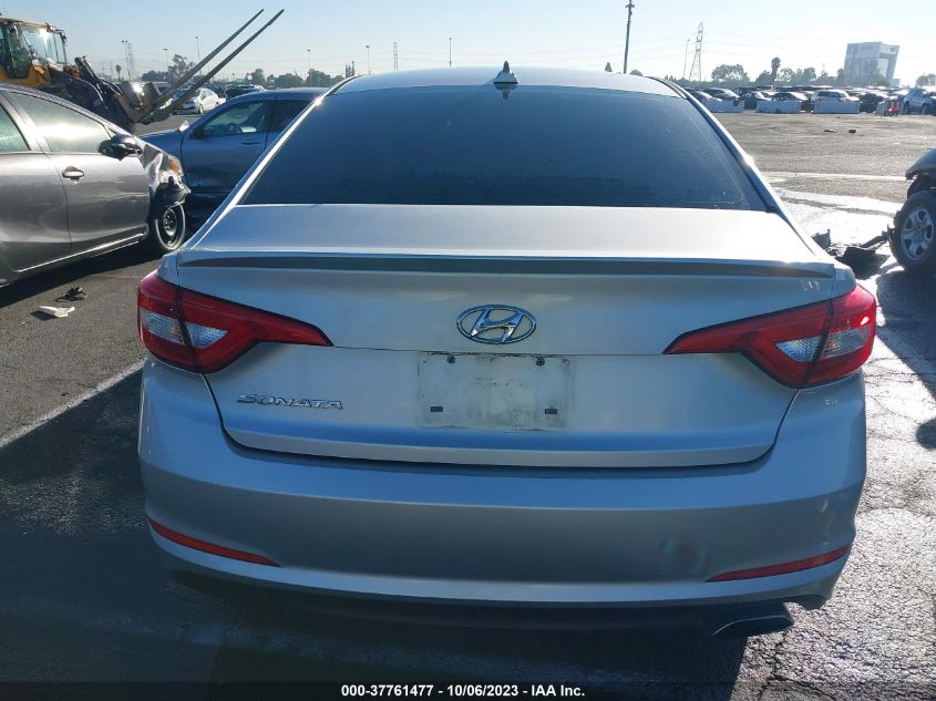 2017 HYUNDAI SONATA 2.4L - 5NPE24AF7HH485150