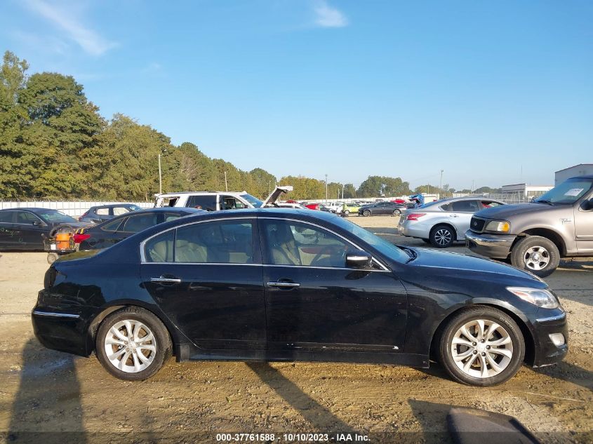 2013 HYUNDAI GENESIS 3.8L - KMHGC4DDXDU215647