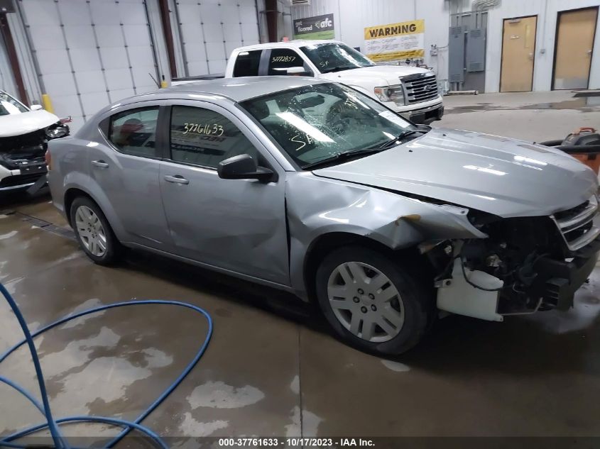 2014 DODGE AVENGER SE - 1C3CDZAB0EN194081