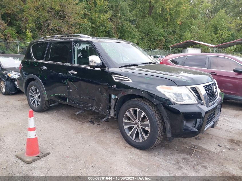 JN8AY2ND7LX017687 Nissan Armada SL