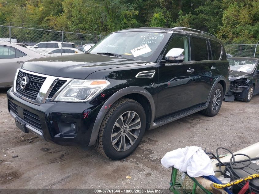 JN8AY2ND7LX017687 Nissan Armada SL 2