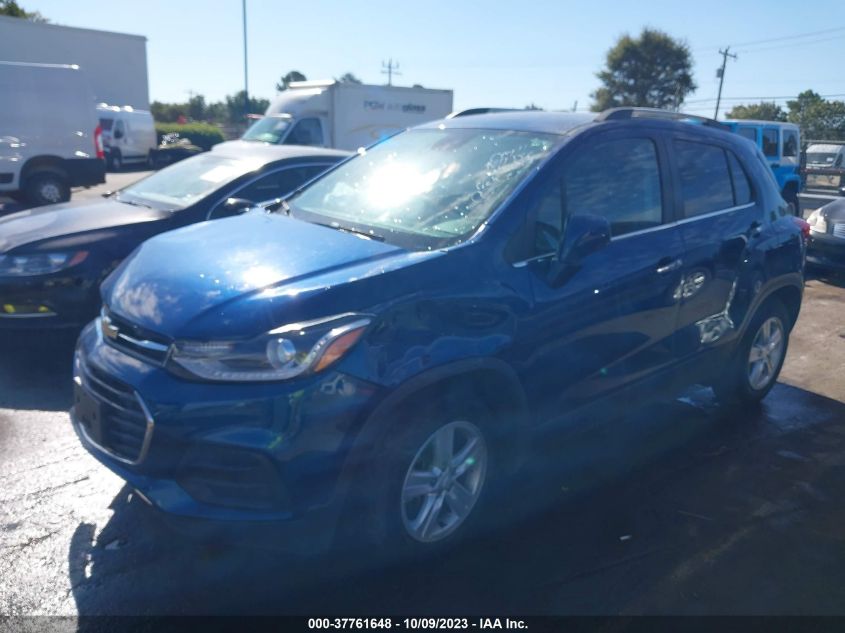 VIN 3GNCJLSB1LL225052 2020 CHEVROLET TRAX LT