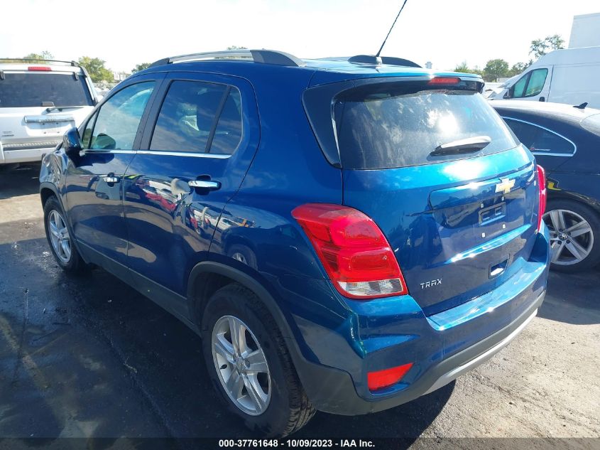 VIN 3GNCJLSB1LL225052 2020 CHEVROLET TRAX LT