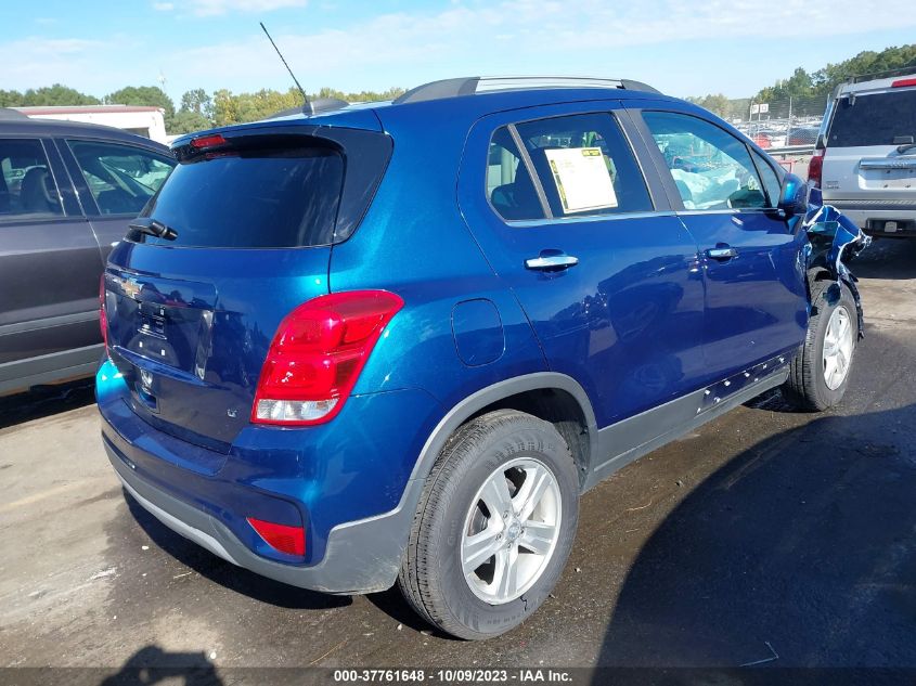 VIN 3GNCJLSB1LL225052 2020 CHEVROLET TRAX LT