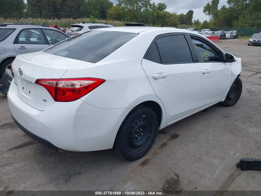 VIN 2T1BURHE5HC819511 2017 TOYOTA COROLLA L/LE/XLE/SE