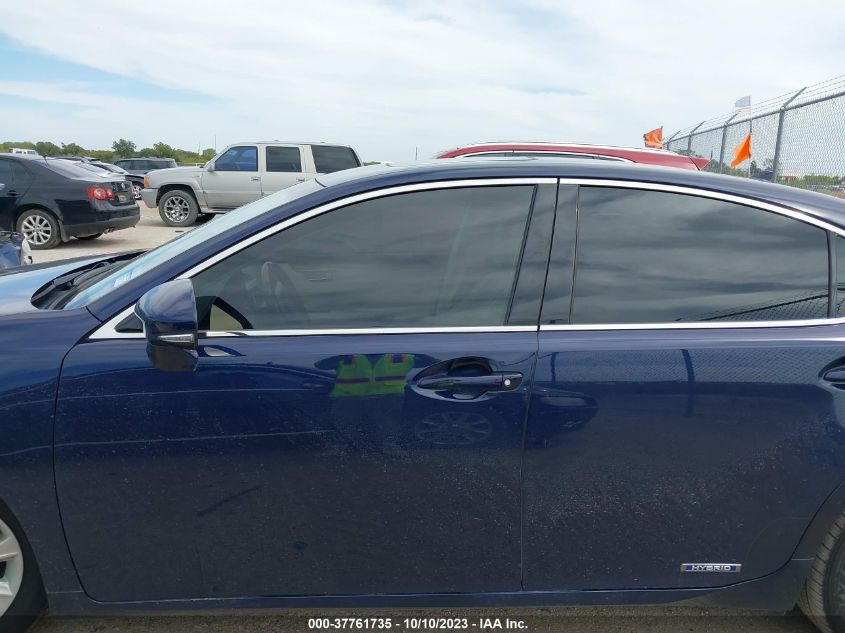 2013 LEXUS ES 300H HYBRID - JTHBW1GG2D2026978