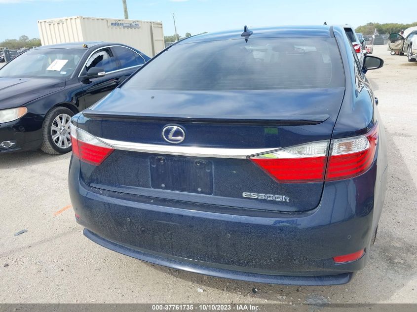 2013 LEXUS ES 300H HYBRID - JTHBW1GG2D2026978