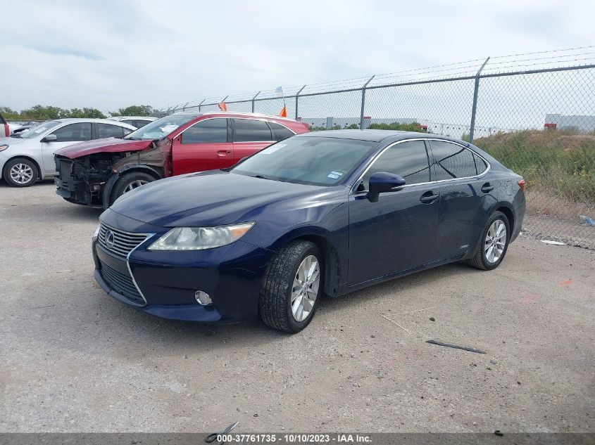 2013 LEXUS ES 300H HYBRID - JTHBW1GG2D2026978