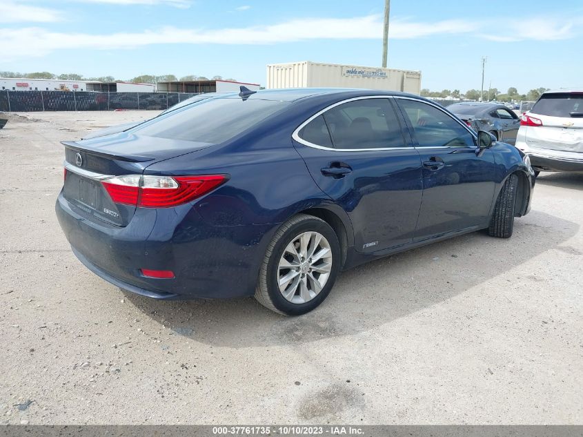 2013 LEXUS ES 300H HYBRID - JTHBW1GG2D2026978