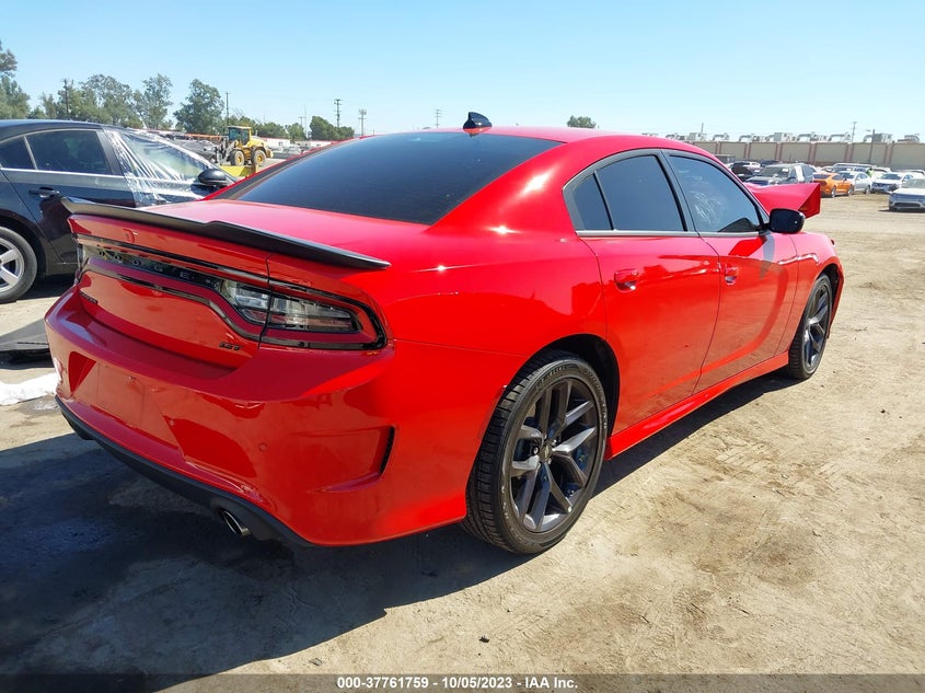 VIN 2C3CDXHG1NH270180 2022 DODGE CHARGER GT