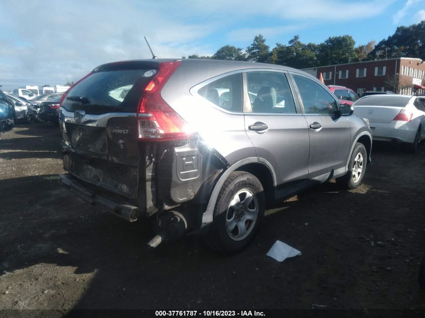 2016 HONDA CR-V LX - 2HKRM4H31GH648980