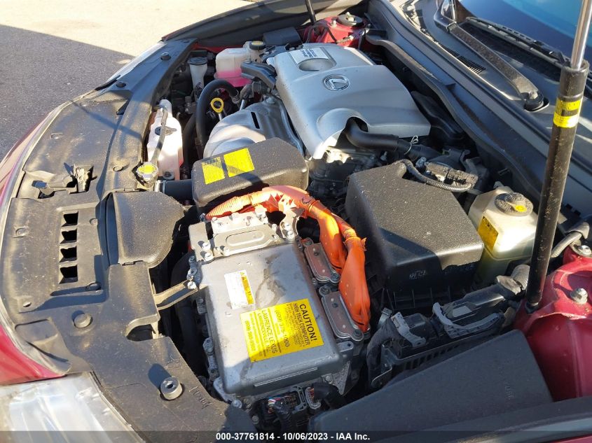 2014 LEXUS ES 300H HYBRID JTHBW1GG5E2053500