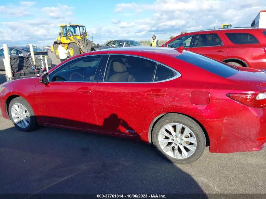 2014 LEXUS ES 300H HYBRID JTHBW1GG5E2053500