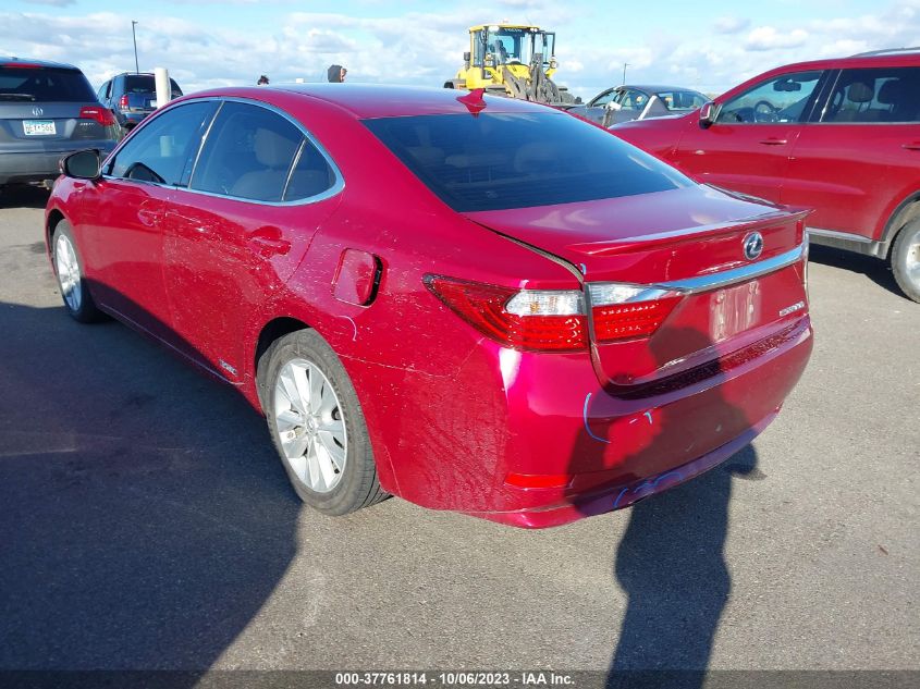 2014 LEXUS ES 300H HYBRID JTHBW1GG5E2053500